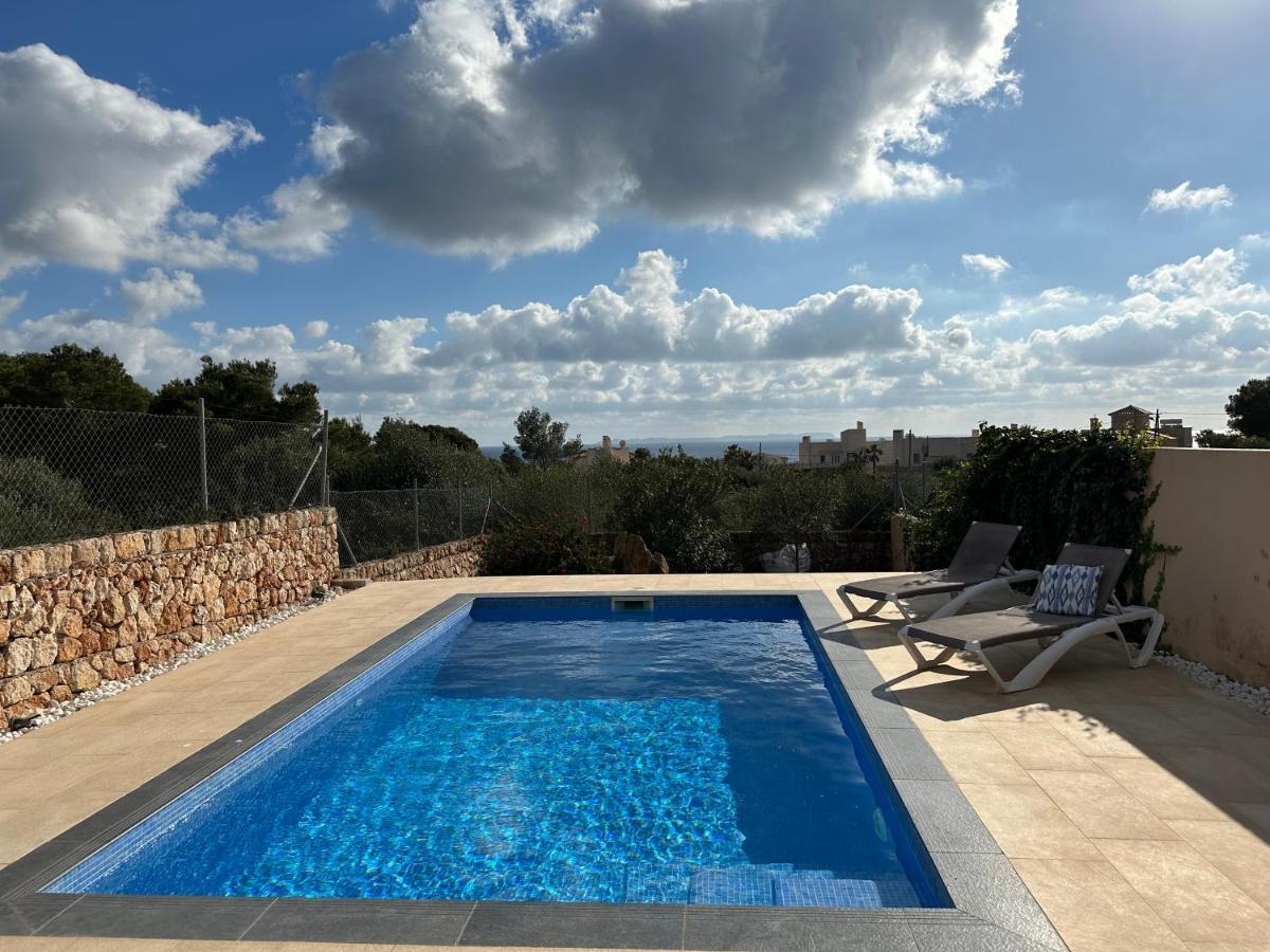 Casa Mirador - Bonita Casa Pareada Villa Cala Pi  Eksteriør billede